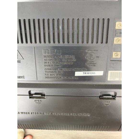 RCA RP7887A Superadio Portable Radio Tested! - Picture 7 of 7